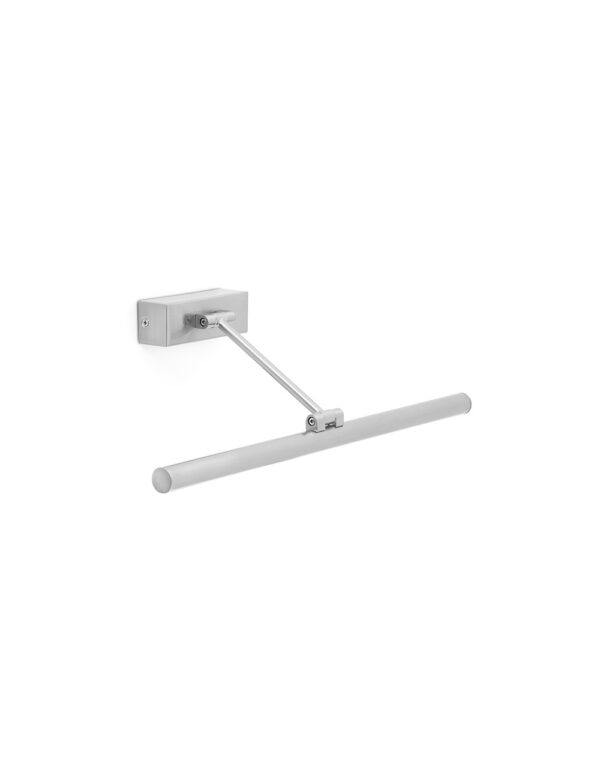 MAGRITTE-2 LED MATT NICKEL PICTURE WALL LIGHT 8W - 1-FR61081