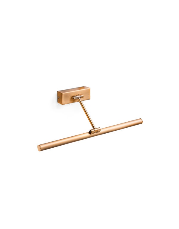 MAGRITTE-2 LED WALL LAMP OLD GOLD 8W - 1-FR61084