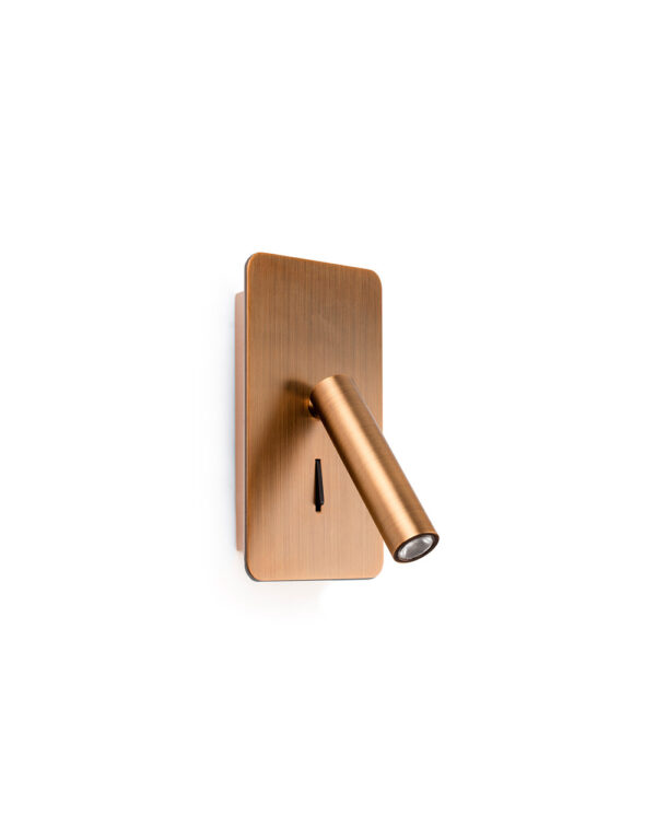 SUAU LED BRONZE WALL LAMP HIGH POWER LED 3W 3000K - 1-FR62104
