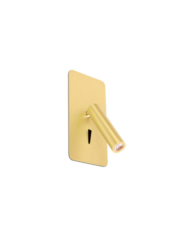 SUAU LED SATIN GOLD RECESSED LAMP - 1-FR62114