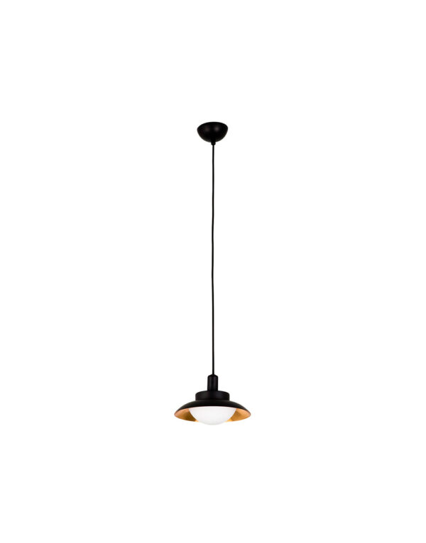 SIDE LED BLACK/COPPER PENDANT LAMP G9 - 1-FR62139