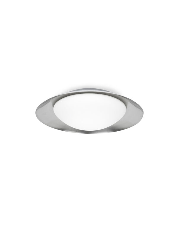 SIDE LED WHITE/NICKEL CEILING LAMP 15W - 1-FR62141
