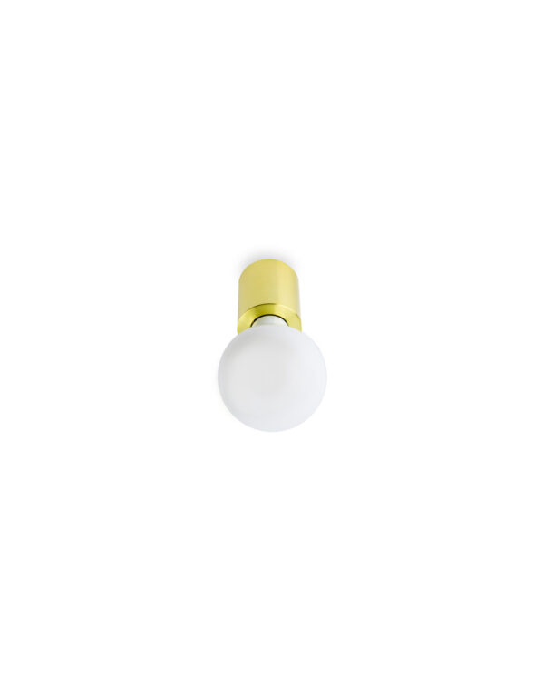 TEN SATIN GOLD WALL LAMP - 1-FR62153