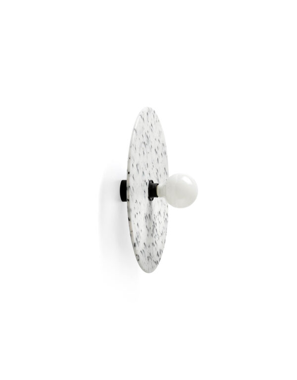 CONFETTI BLACK MARBLE WALL LAMP/CEILING L. E27 - 1-FR62173-51
