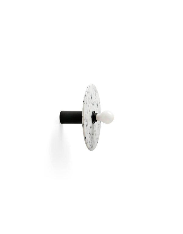 CONFETTI BLACK MARBLE WALL LAMP/CEIL.L. BE27 o30 - 1-FR62174-50