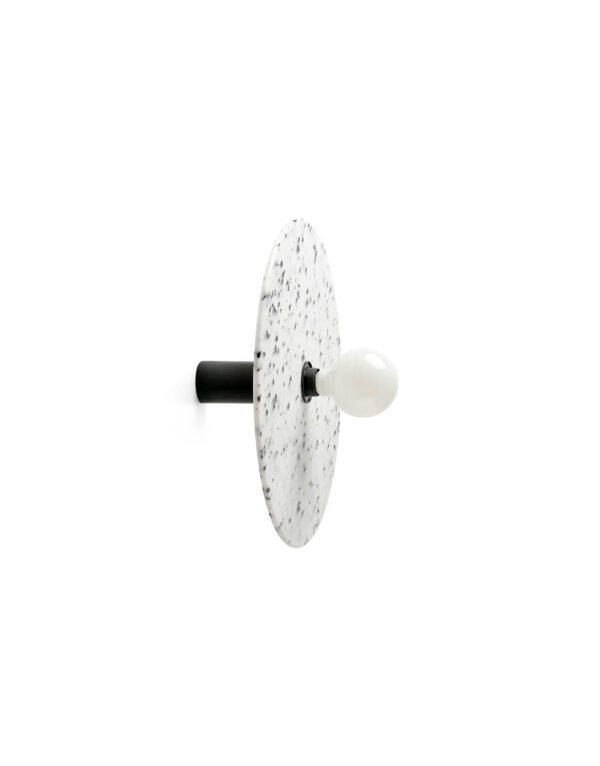 CONFETTI BLACK MARBLE WALL LAMP/CEIL.L. E27 o45 - 1-FR62174-51