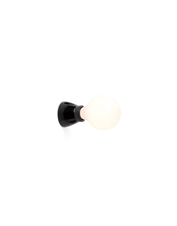 KERA WALL LAMP BLACK 1L E27 - 1-FR62301