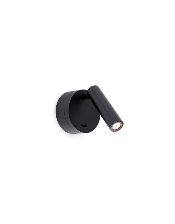 BOC LED BLACK READER 3W 3000K - 1-FR62708