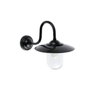 HUDSON BLACK WALL LAMP - 1-FR62810