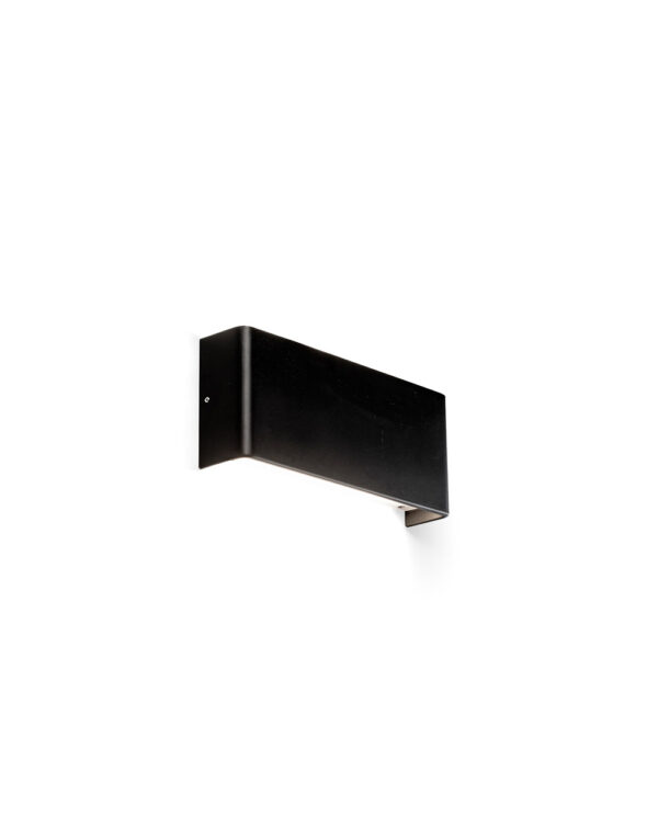 NASH BLACK WALL LAMP LED 8W - 1-FR62821