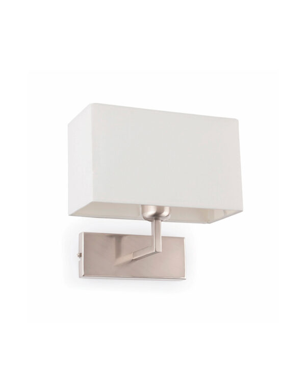 RODA MATT NICKEL WALL LAMP 1 X E27 60W - 1-FR62988