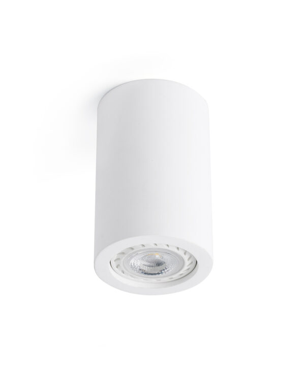 SVEN WHITE ROUND CEILING LAMP - 1-FR63268