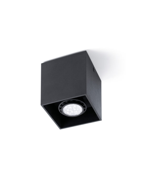 TECTO BLACK CEILING LAMP 1 X GU10 - 1-FR63271