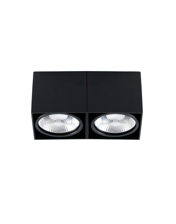 TECTO BLACK CEILING LAMP 2 X AR111 50W - 1-FR63277