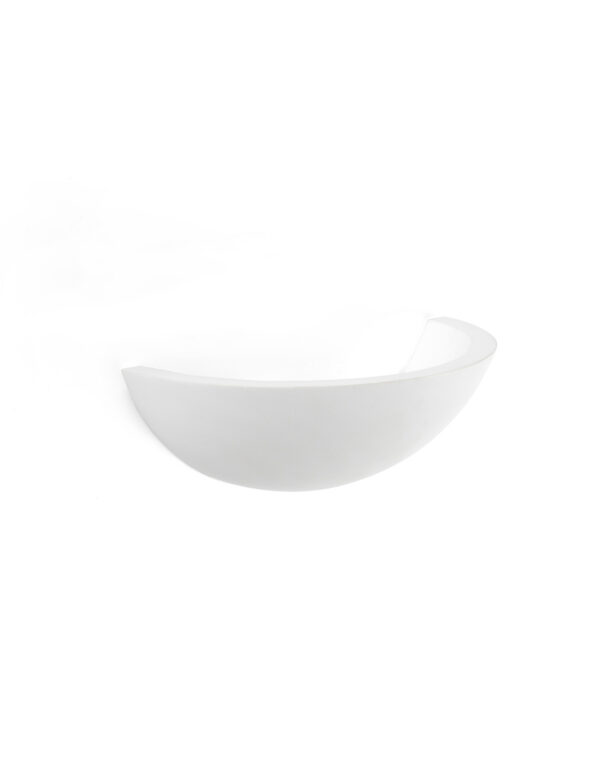 COVE WHITE PLASTER WALL LAMP 4W 3000K - 1-FR63480