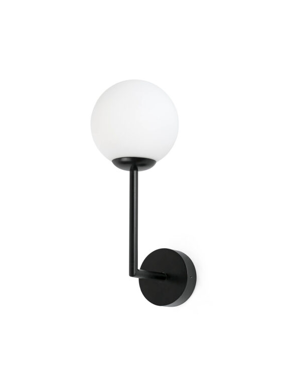 GALA WALL LAMP BLACK 1xG9 - 1-FR63506