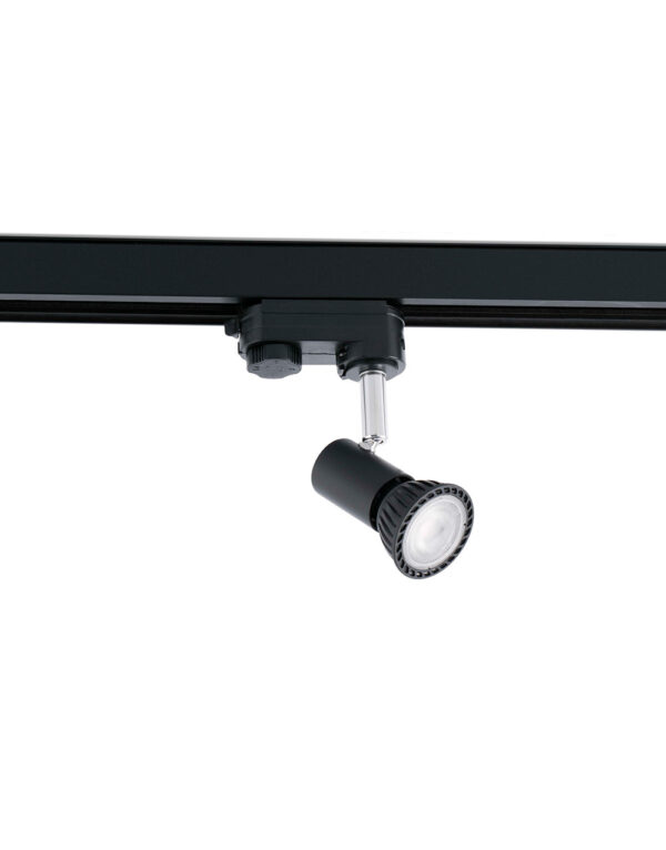 PLOT BLACK TRACK PROJECTOR GU10 - 1-FR64203
