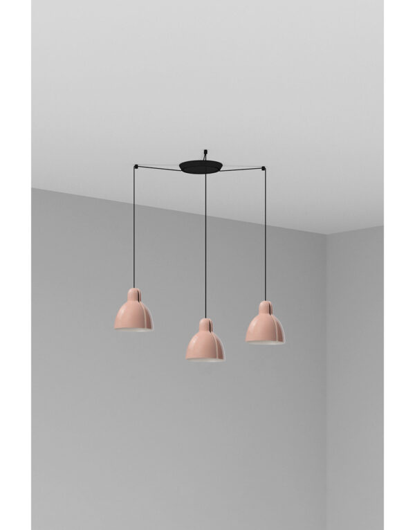 VENICE PENDANT PINK o160 1x E27 3L - 1-FR64255-113-3L