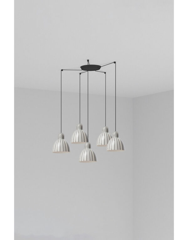 VENICE PENDANT GRATED o160 1x E27 5L - 1-FR64255-114-5L