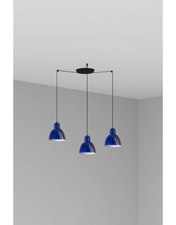 VENICE PENDANT COBALT WHUE o160 1x E27 3L - 1-FR64255-115-3L