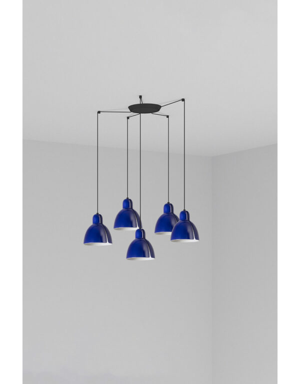 VENICE PENDANT COBALT WHUE o160 1x E27 5L - 1-FR64255-115-5L