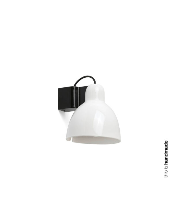 VENICE WALL LAMP WHITE o160 1X E27 - 1-FR64270