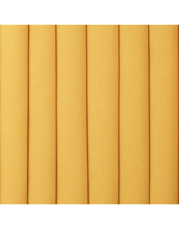 SAMBA WHITE WALL LAMP YELLOW RIBBONED LAMPSHADE o2 - 1-FR64306-36