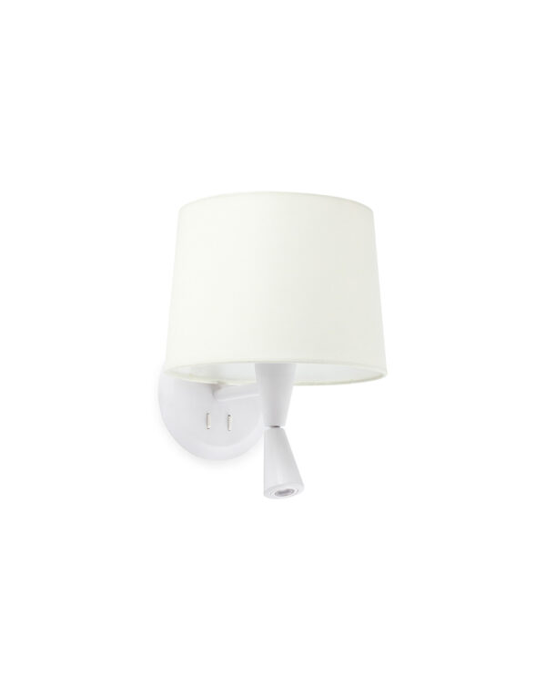 CONGA WHITE READER WALL LAMP WHITE LAMPSHADE o215* - 1-FR64308-01