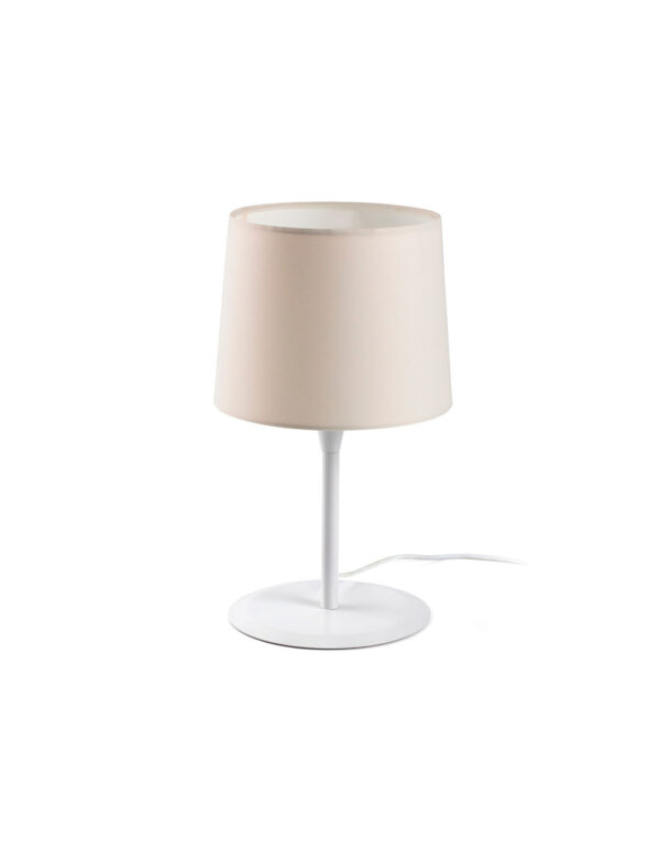 CONGA WHITE TABLE LAMP BEIGE LAMPSHADE o250*200*o2 - 1-FR64310-05