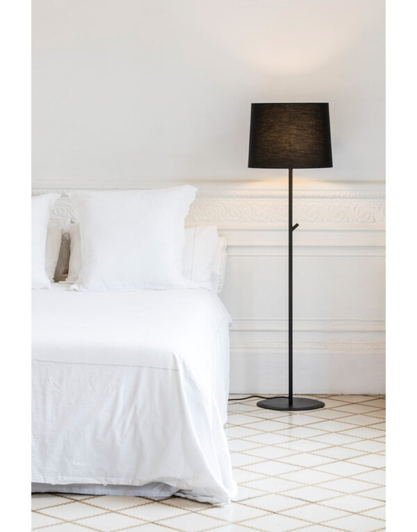 CONGA BLACK FLOOR LAMP BLACK LAMPSHADE o400*300*o3 - 1-FR64313-09
