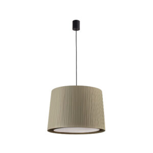 SAMBA BLACK PENDANT LAMP E27o500*350 GREEN LAMPSHA - 1-FR64315-46