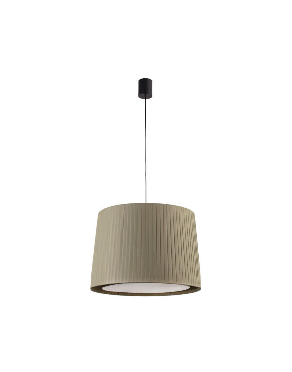 SAMBA BLACK PENDANT LAMP E27o500*350 GREEN LAMPSHA - 1-FR64315-46