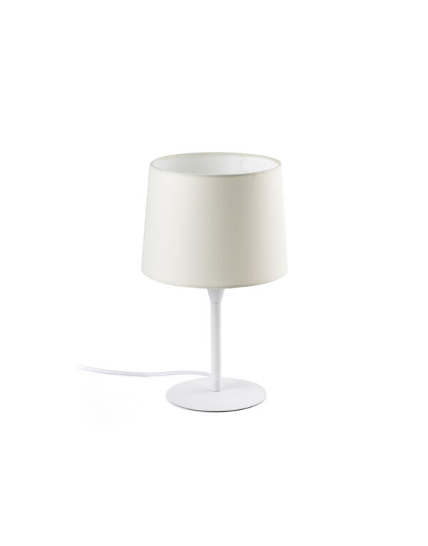 CONGA WHITE TABLE LAMP E27 o215*160*o190 WHITE LAM - 1-FR64316-01