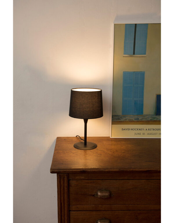 CONGA BLACK TABLE LAMP E27 o215*160*o190 BLACK LAM - 1-FR64317-03