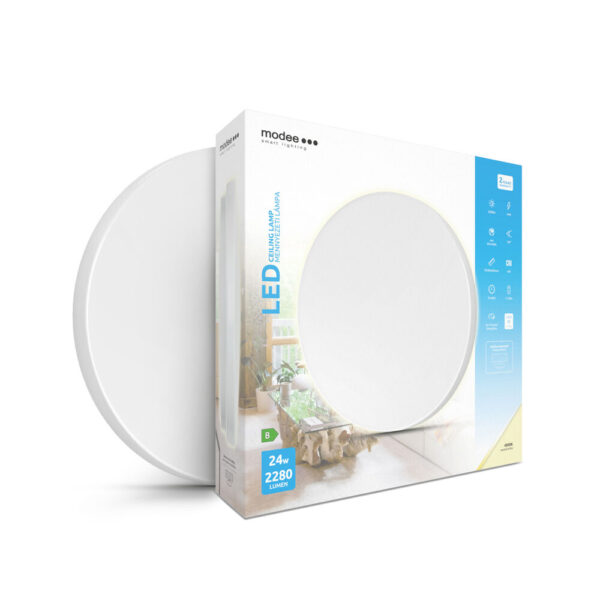 Πλαφονιέρα led 24w 2280lm 4000k Ø33 - ML-CLS4000K24W-B104