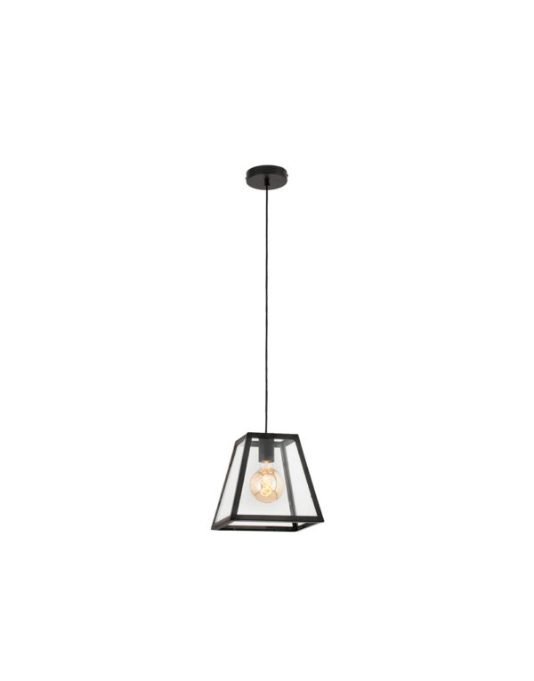 ROSE-1 BLACK PENDANT LAMP 1 X E27 40W - 1-FR65082