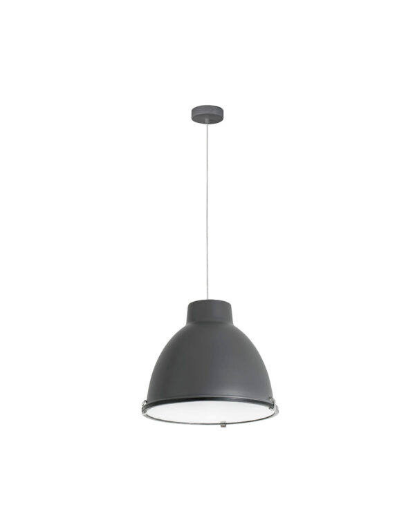 CHARLOTTE DARK GREY PENDANT LAMP 1XE27 60W - 1-FR68562