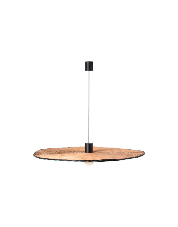 COSTAS BLACK PENDANT RATTAN SH. E27 o1000x20xo1000 - 1-FR68590-70