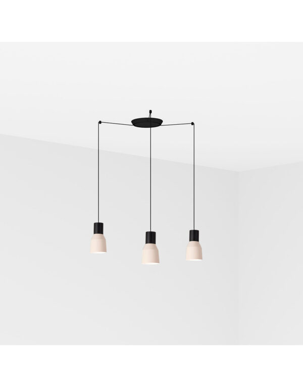 KOMBO BEIGE PENDANT LAMP o120 1X E27 3L - 1-FR68592-3L