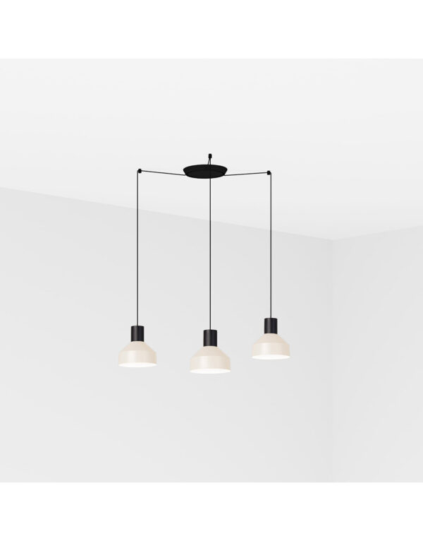 KOMBO BEIGE PENDANT LAMP o200 1X E27 3L - 1-FR68594-3L