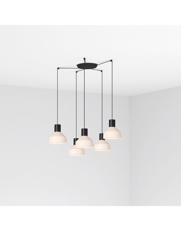 KOMBO BEIGE PENDANT LAMP o200 1X E27 5L - 1-FR68594-5L