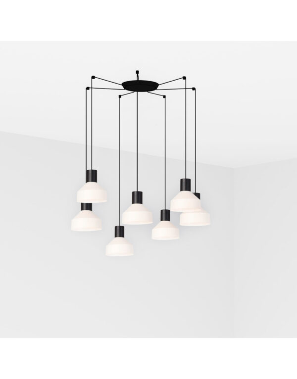 KOMBO BEIGE PENDANT LAMP o200 1X E27 7L - 1-FR68594-7L