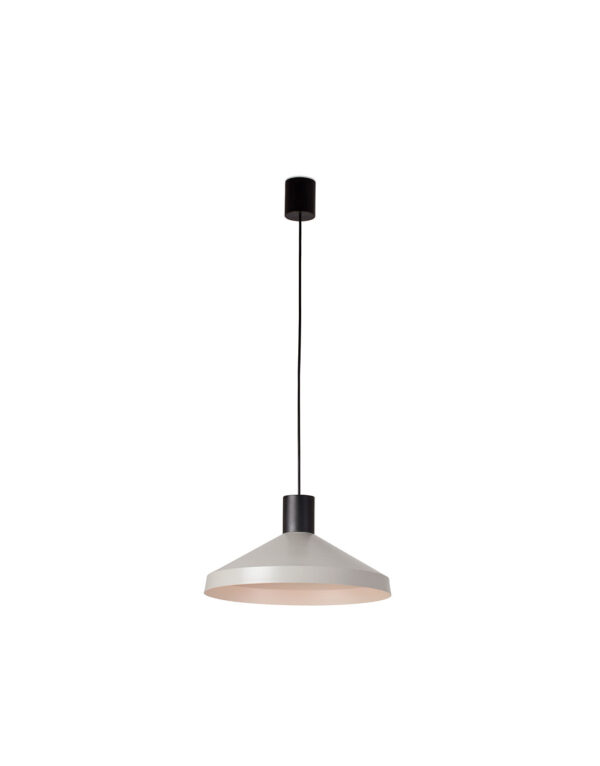 KOMBO GREY PENDANT LAMP o400 1X E27 1L - 1-FR68595-1L