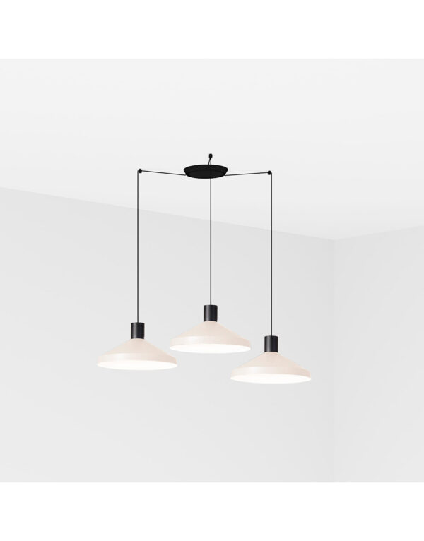 KOMBO BEIGE PENDANT LAMP o400 1X E27 3L - 1-FR68596-3L