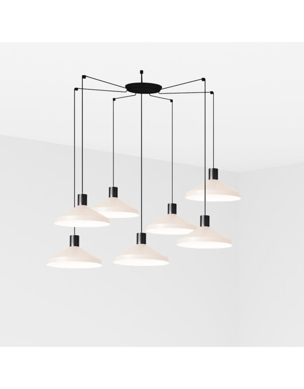 KOMBO BEIGE PENDANT LAMP o400 1X E27 7L - 1-FR68596-7L