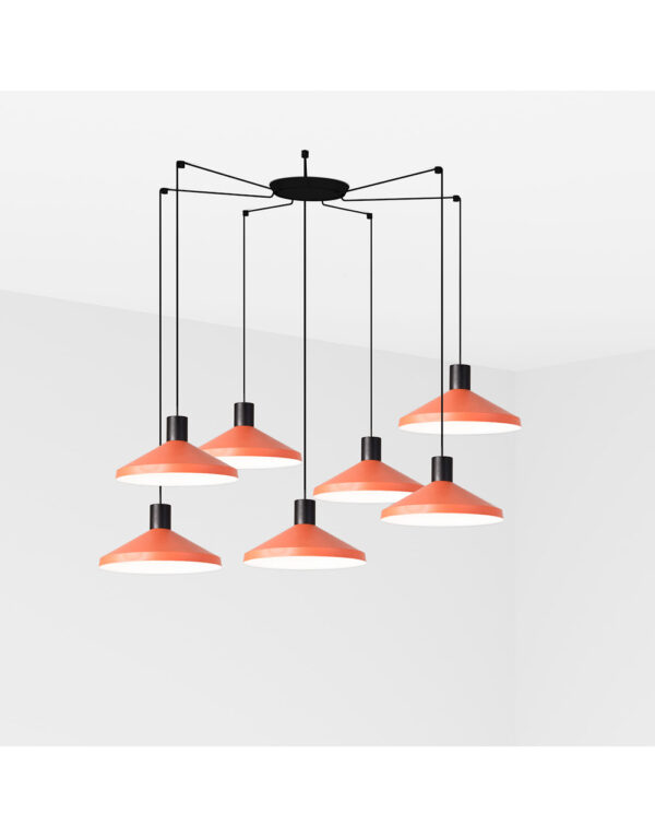 KOMBO TERRACOTTA PENDANT LAMP o400 1X E27 7L - 1-FR68597-7L