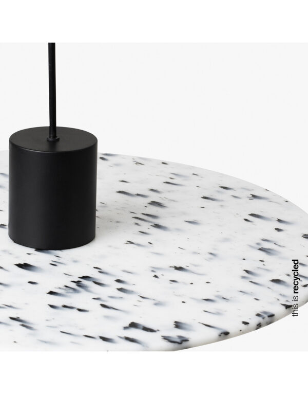 CONFETTI BLACK MARBLE SUSPENDED o45CM 1xE27 - 1-FR68600-51