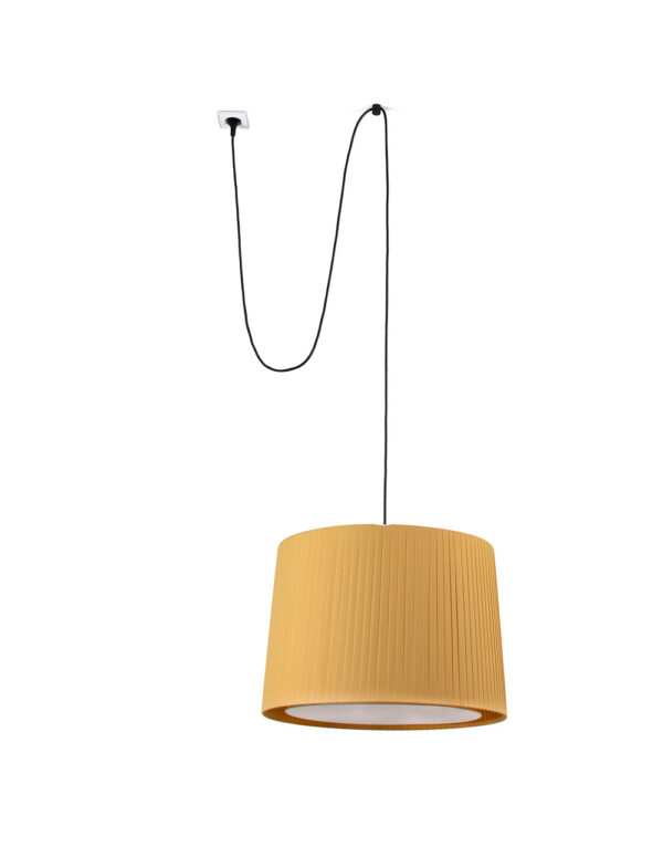 SAMBA PENDANT L. WITH PLUG E27 o500*350*o450 YELLO - 1-FR68604-45