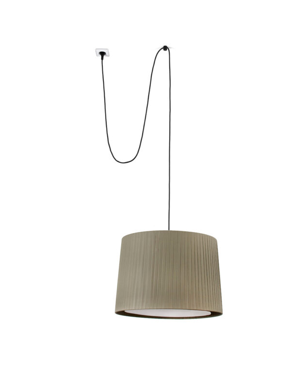 SAMBA PENDANT L. WITH PLUG E27 o500*350*o450 GREEN - 1-FR68604-46