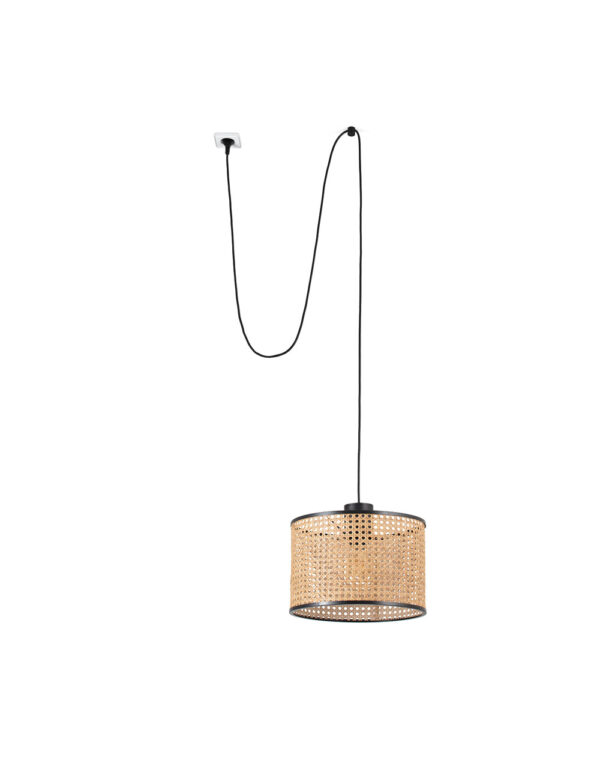 MAMBO PENDANT LAMP WITH PLUG E27 o320*200*o320 RAT - 1-FR68604-48